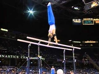 Guard Young - Parallel Bars - 2002 U.S Gymnasitcs Championships - Men - Day 2