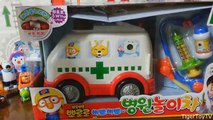 뽀롱뽀롱 뽀로로 삐뽀삐뽀 병원 놀이차 리뷰 PORORO AMBULANCE PLAY CAR