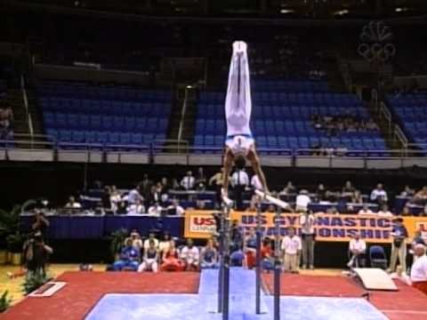 Blaine Wilson -Parallel Bars - 2002 U.S Gymnastics Championships - Men - Day 2