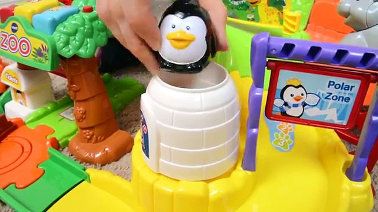 VTech Go! Go! Smart Animals Zoo Explorers Playset with Kinder Playtime