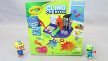 DIY How To Make Colors Crayola Jelly Cling Color MIX Cling Creator Learn Colors Orbeez Surprise
