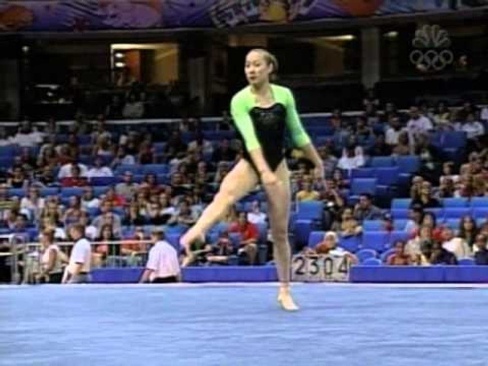 Tabitha Yim - Floor Exercise - 2002 U.S. Gymnastics Championships - Women - Day 1