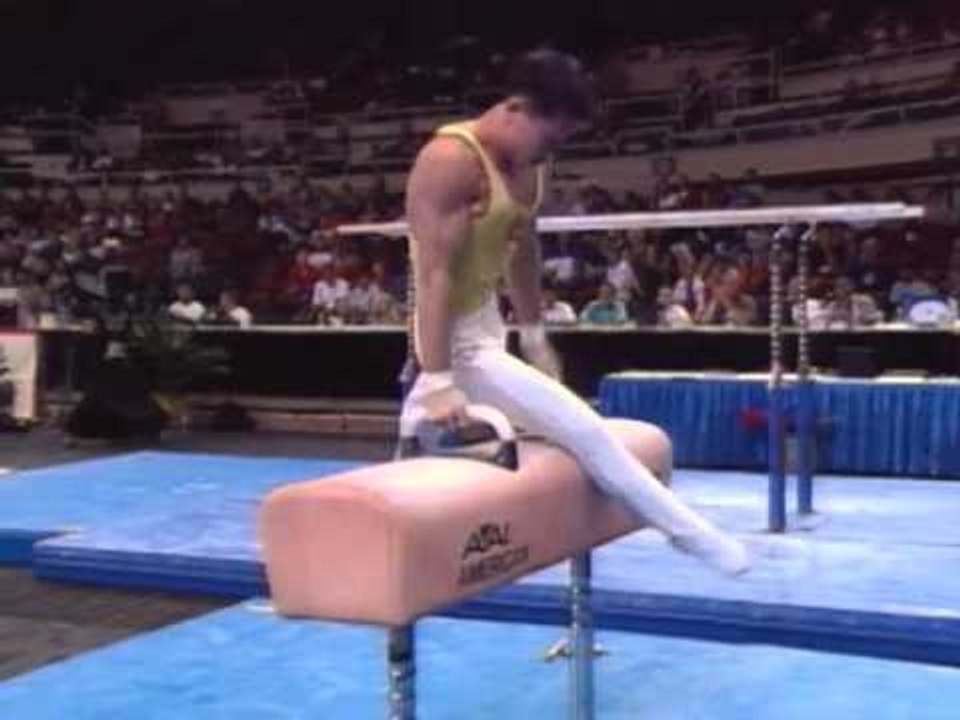 Li Rongjie - Pommel Horse - 2001 Pontiac American Team Cup - Men