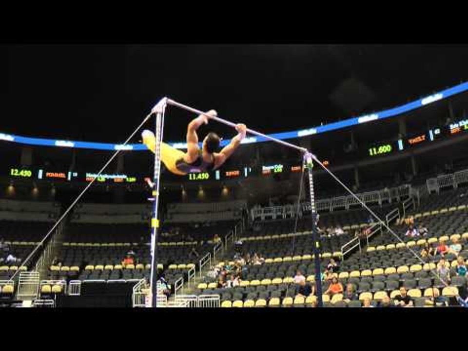Austin Hodges – Horizontal Bar – 2014 P&G Championships – Jr. Men Day 2