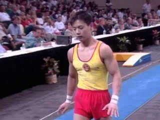 Feng Jing - Vault - 2001 Pontiac American Team Cup - Men
