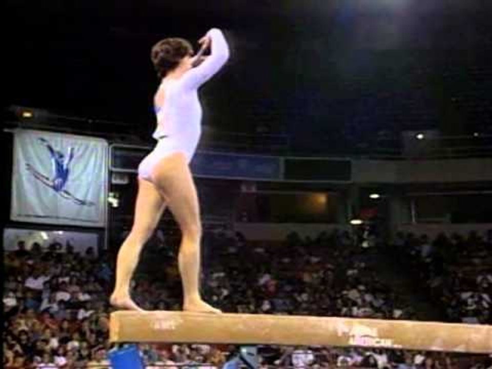 Kristy Powell - Balance Beam - 1997 U.S. Gymnas...