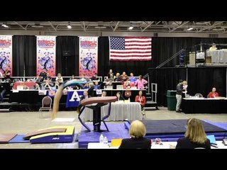 Felicia Hano - Vault 1 - 2013 J.O. Nationals JRB AA Champion