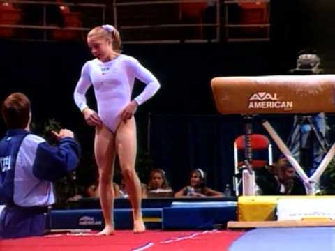 Vanessa Atler - Vault 1 - 1998 International Team Gymnastics Championships - Women