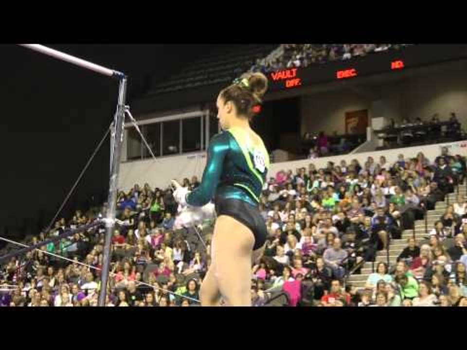 Maggie Nichols - Uneven Bars - 2013 Secret U.S. Classic