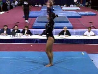 Mohini Bhardwaj - Vault 2 - 1997 U.S. Gymnastics Championships - Women - Day 1