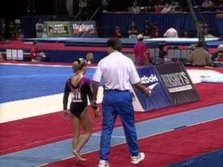 Jennie Thompson - Vault 1 - 1996 U.S Gymnastics Championships - Women