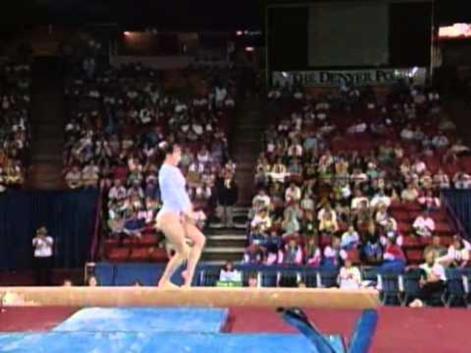 Kristen Maloney - Balance Beam - 1997 U.S. Gymn...