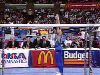 John Roethlisberger - Parallel Bars - 1995 McDonald's American Cup
