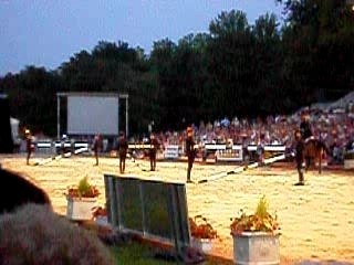 Le cadre noir de Saumur saut