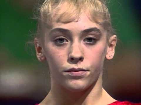 Jaycie Phelps - Vault 1 - 1996 U.S Gymnastics Championships - Women