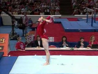 Amanda Borden - Vault 2 - 1996 U.S Gymnastics Championships - Women