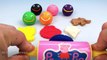 Learn Colours Play Doh Smiley Face Paw Patrol Elmo Peppa Molds Kinder Joy Mickey Mouse Surprise Eggs