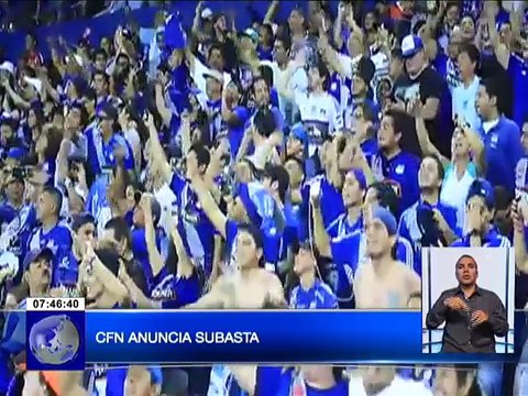 CFN anuncia subasta de bienes