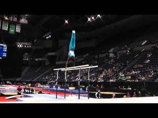 Kiwan Watts - Parallel Bars - 2013 P&G Championships - Jr. Men - Day 2