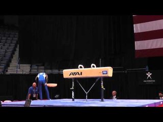 Jalon Stephens - Pommel Horse - 2013 P&G Championships - Jr. Men - Day 1