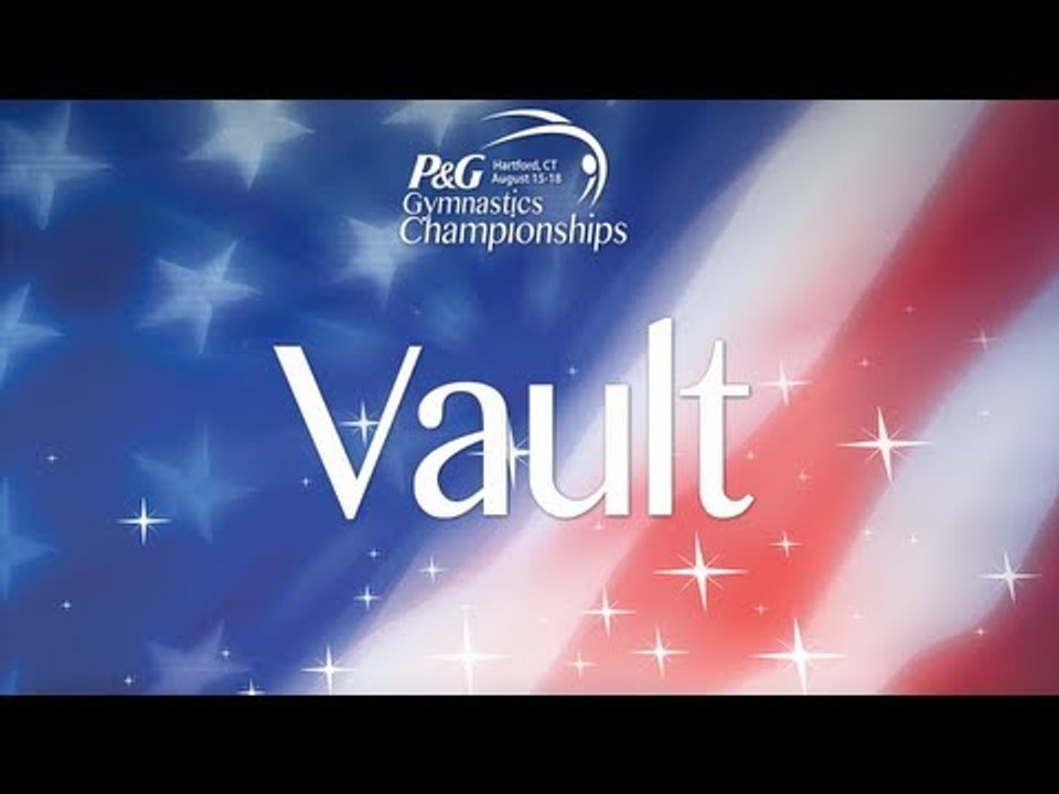 2013 P&G Gymnastics Championships - Sr. Men's Podium Training - Vault