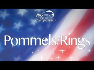 2013 P&G Gymnastics Championships - Sr. Men's Podium Training - Pommel Horse/Still Rings