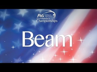 2013 P&G Gymnastics Championships - Jr. Women's Podium Training - Beam