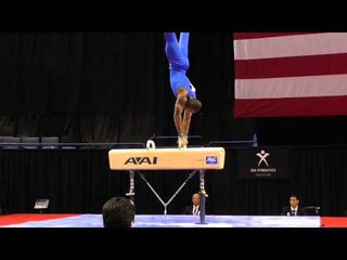 John Orozco - Pommel Horse - 2013 P&G Championships - Sr. Men - Day 1