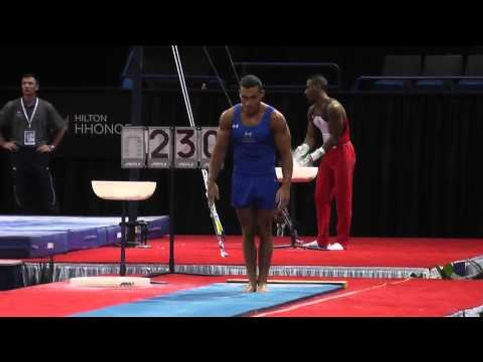 Brandon Wynn - Vault - 2013 P&G Championships - Sr. Men - Day 1