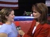 Elise Ray - Interview - 2001 U.S. Gymnastics Championships - Women - Day 2