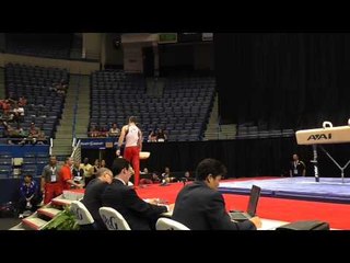 Daniel Steiner - Pommel Horse- 2013 P&G Championships - Sr. Men - Day 1