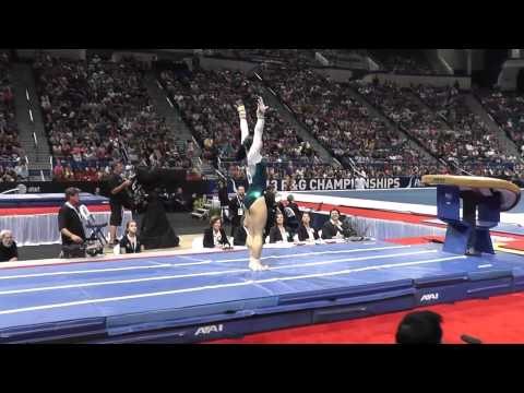 Erin Macadaeg - Vault - 2013 P&G Championships - Sr. Women - Day 2