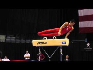 Kanji Oyama - Pommel Horse - 2013 P&G Championships - Sr. Men - Day 2
