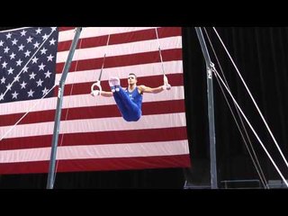 Danell Leyva - Still Rings - 2013 P&G Championships - Sr. Men - Day 1