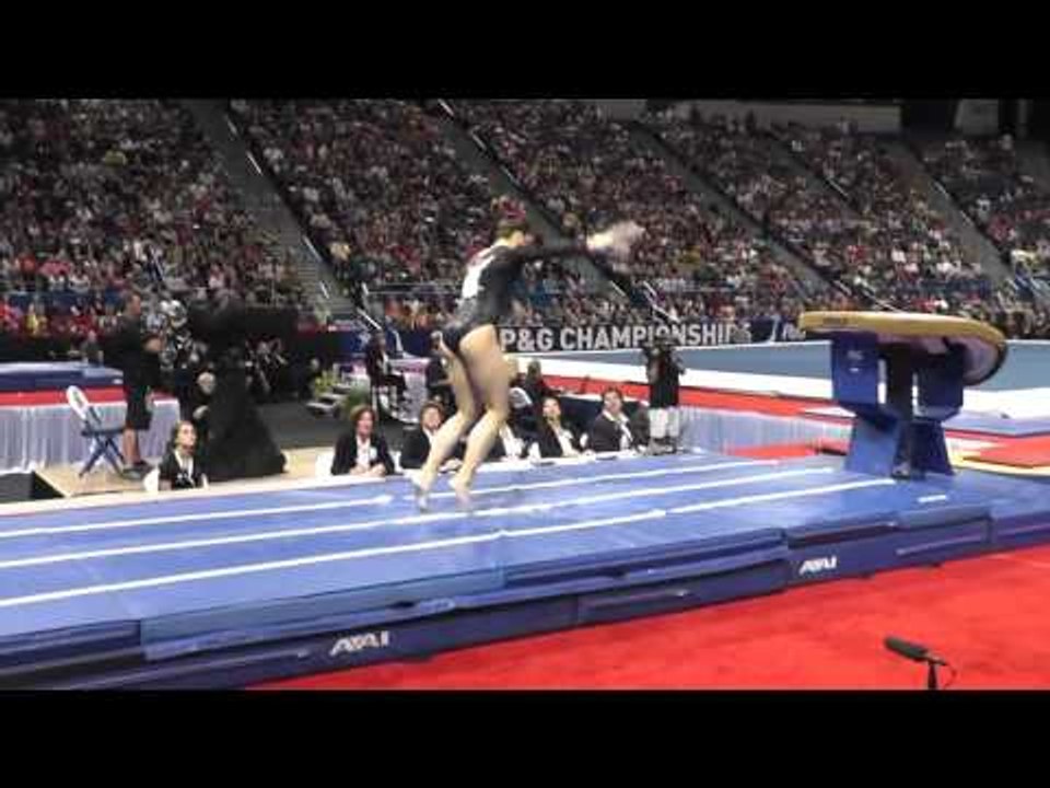 Maggie Nichols - Vault - 2013 P&G Championships - Sr. Women - Day 2