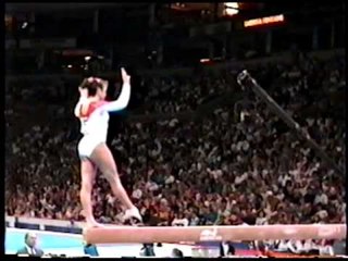 Larissa Fontaine - Balance Beam - 1996 Olympic Trials