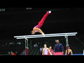 Brandon Wynn - Parallel Bars - 2013 World Championships - Podium Training