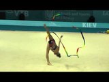 Jazzy Kerber - Ribbon - 2013 Rhythmic Gymnastics World Championships - All-Around Finals