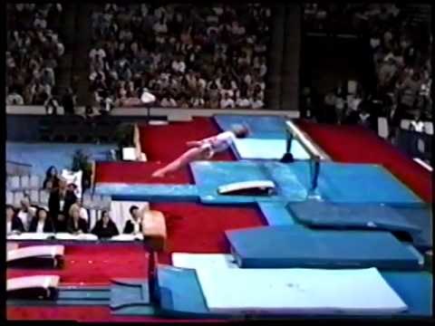 Amanda Borden - Compulsory Vault - 1996 Olympic Trials