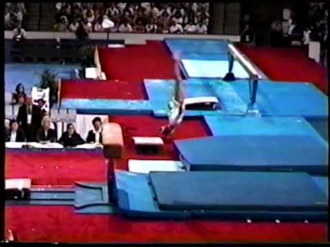 Jaycie Phelps - Compulsory Vault - 1996 Olympic Trials