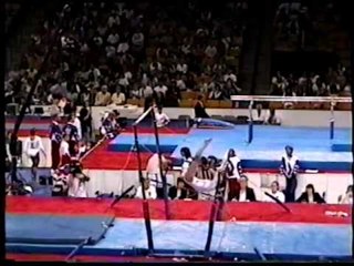 Mary Beth Arnold - Compulsory Uneven Bars - 1996 Olympic Trials