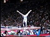 Kristen Maloney - Compulsory Balance Beam - 1996 Olympic Trials