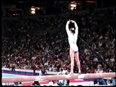 Mary Beth Arnold - Compulsory Balance Beam - 1996 Olympic Trials