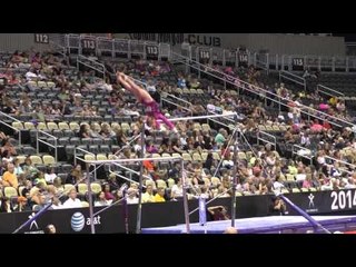 Abby Paulson - Uneven Bars - 2014 P&G Championships - Jr. Women Day 1