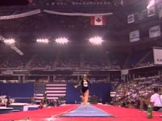 Jennie Thompson - Vault 1 - 1999 U.S. Gymnastics Championships - Women - All Around