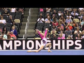 Alyona Shchennikova – Floor – 2014 P&G Championships – Jr. Women Day 1
