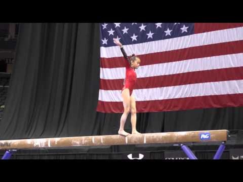 Adeline Kenlin - Balance Beam - 2014 P&G Championships - Jr. Women Day 1