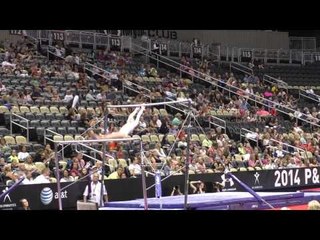 Delanie Harkness - Uneven Bars - 2014 P&G Championships - Jr. Women Day 1