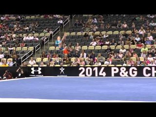 Alexis Vasquez – Floor – 2014 P&G Championships – Jr. Women Day 1