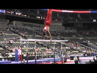 Yul Moldauer - Parallel Bars - 2014 P&G Championships - Jr. Men Day 1